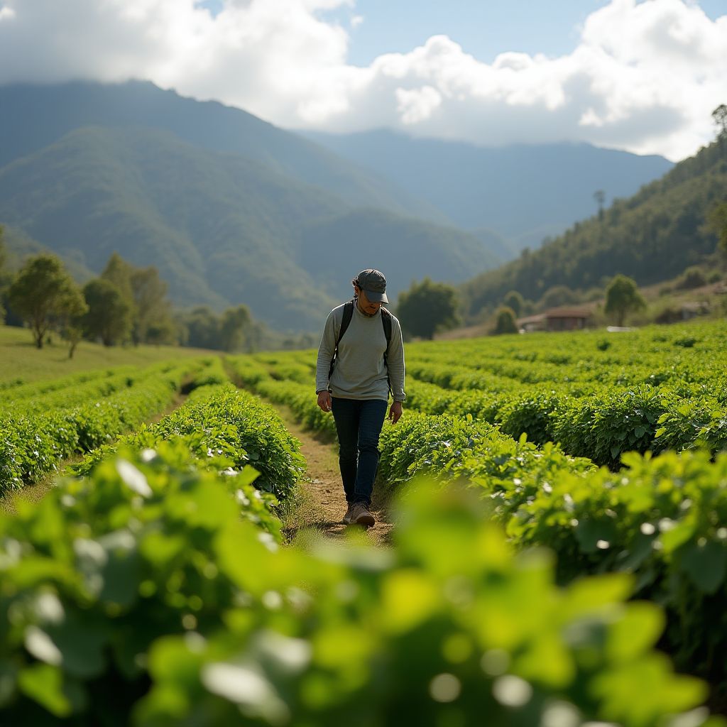 Agricultura orgánica certificada en los Andes